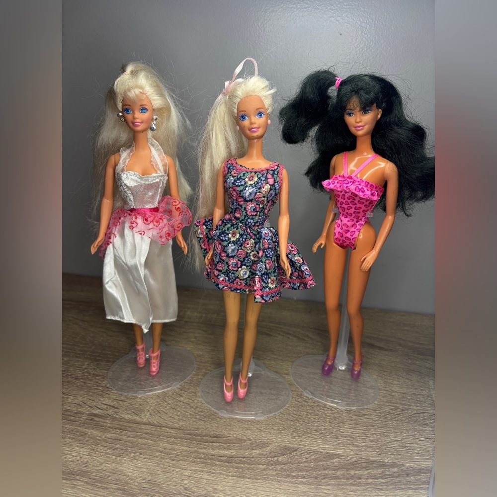 Mattel Barbie 1990s Doll Trio